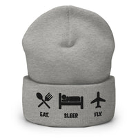 Eat. Sleep. Fly. Beanie
