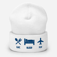 Eat. Sleep. Fly. Beanie