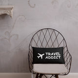 Travel Addict Pillow