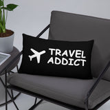 Travel Addict Pillow
