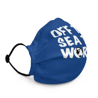 Off to Sea the World Face Mask