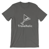 Travelholic Tee- White Logo