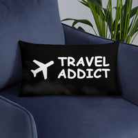 Travel Addict Pillow