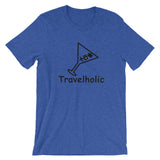 Travelholic Tee- Black Logo