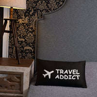 Travel Addict Pillow