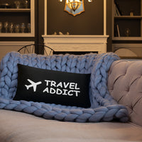Travel Addict Pillow