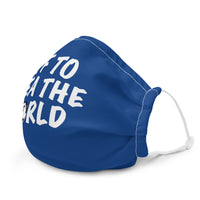 Off to Sea the World Face Mask