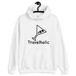 Travelholic Classic Hoodie- Black Logo