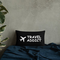 Travel Addict Pillow
