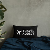 Travel Addict Pillow