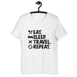 Eat. Sleep. Travel. Repeat. Tee